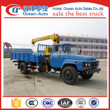 Dongfeng 4ton XCMG crane with truck for sale